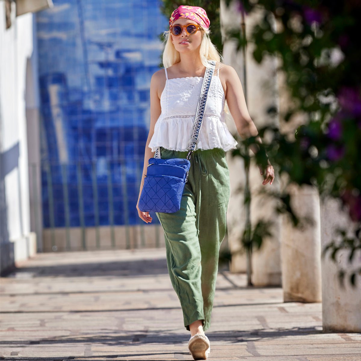 Travelon Cross-Body Bag Travelon Anti-Theft Boho Slim Bag
