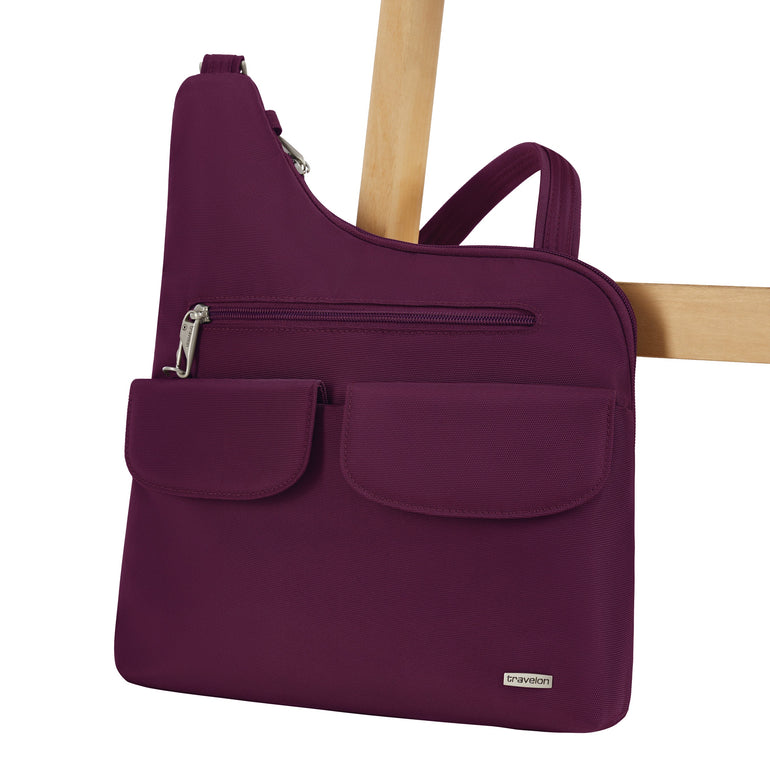 Travelon Cross-Body Bag Travelon Anti-Theft Classic Crossbody Bag (RFID Blocking)