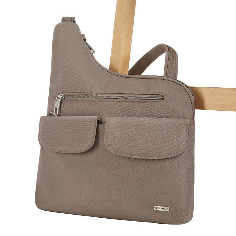 Travelon Cross-Body Bag Travelon Anti-Theft Classic Crossbody Bag (RFID Blocking)
