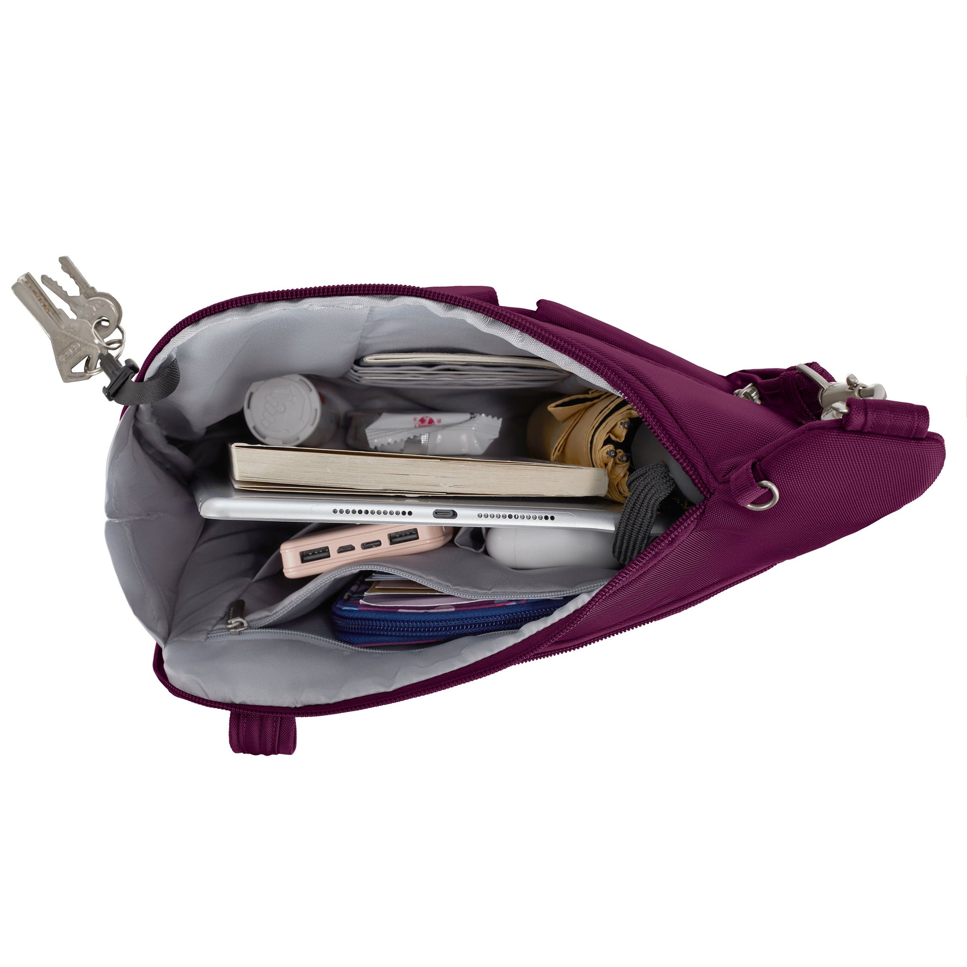 Travelon Cross-Body Bag Travelon Anti-Theft Classic Crossbody Bag (RFID Blocking)