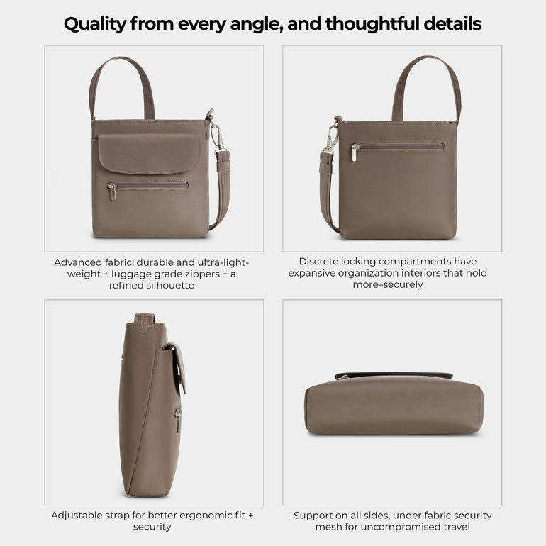 Travelon Cross-Body Bag Travelon Anti-Theft Classic Mini Shoulder Bag