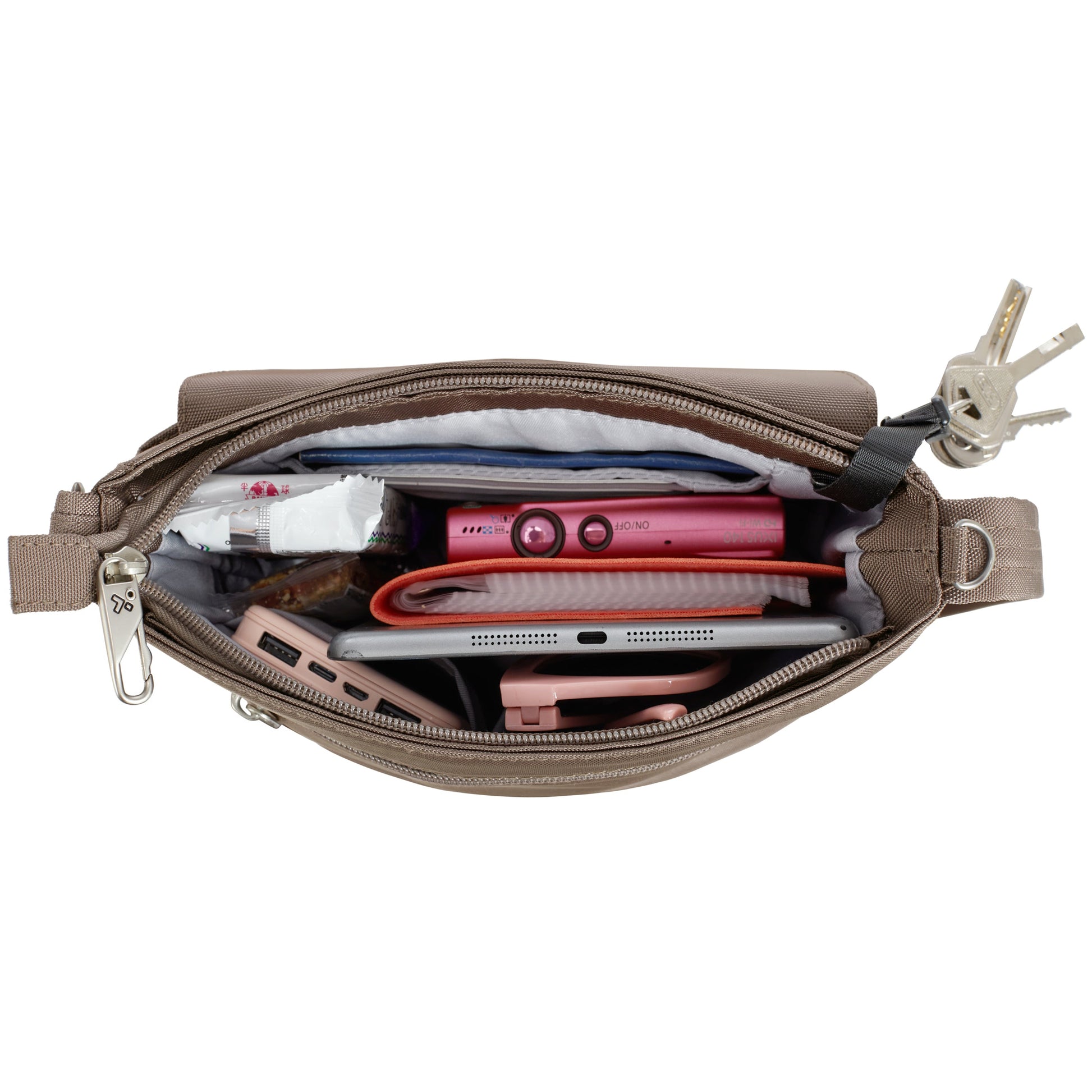 Travelon Cross-Body Bag Travelon Anti-Theft Classic Mini Shoulder Bag