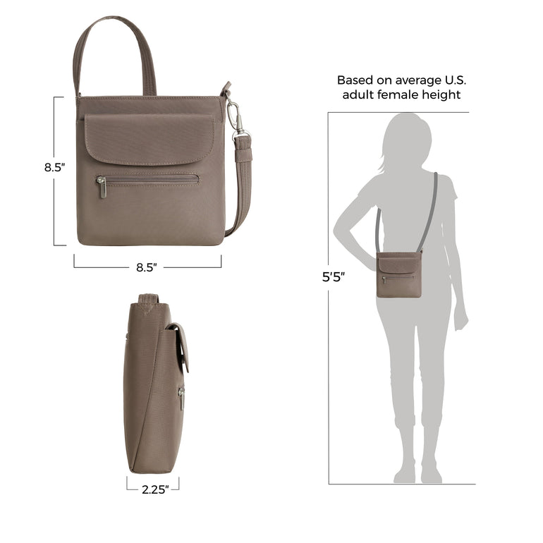 Travelon Cross-Body Bag Travelon Anti-Theft Classic Mini Shoulder Bag