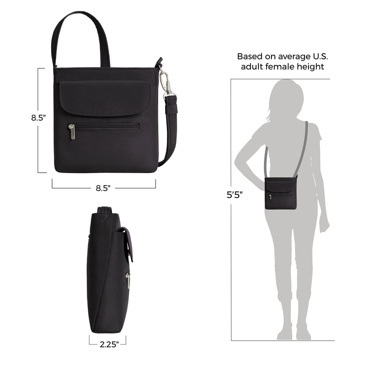 Travelon Cross-Body Bag Travelon Anti-Theft Classic Mini Shoulder Bag