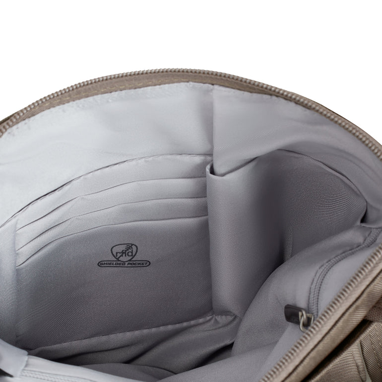 Travelon Cross-Body Bag Travelon Anti-Theft Classic Slim Double Zip Crossbody