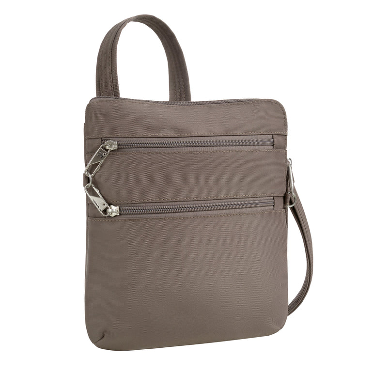 Travelon Cross-Body Bag Travelon Anti-Theft Classic Slim Double Zip Crossbody
