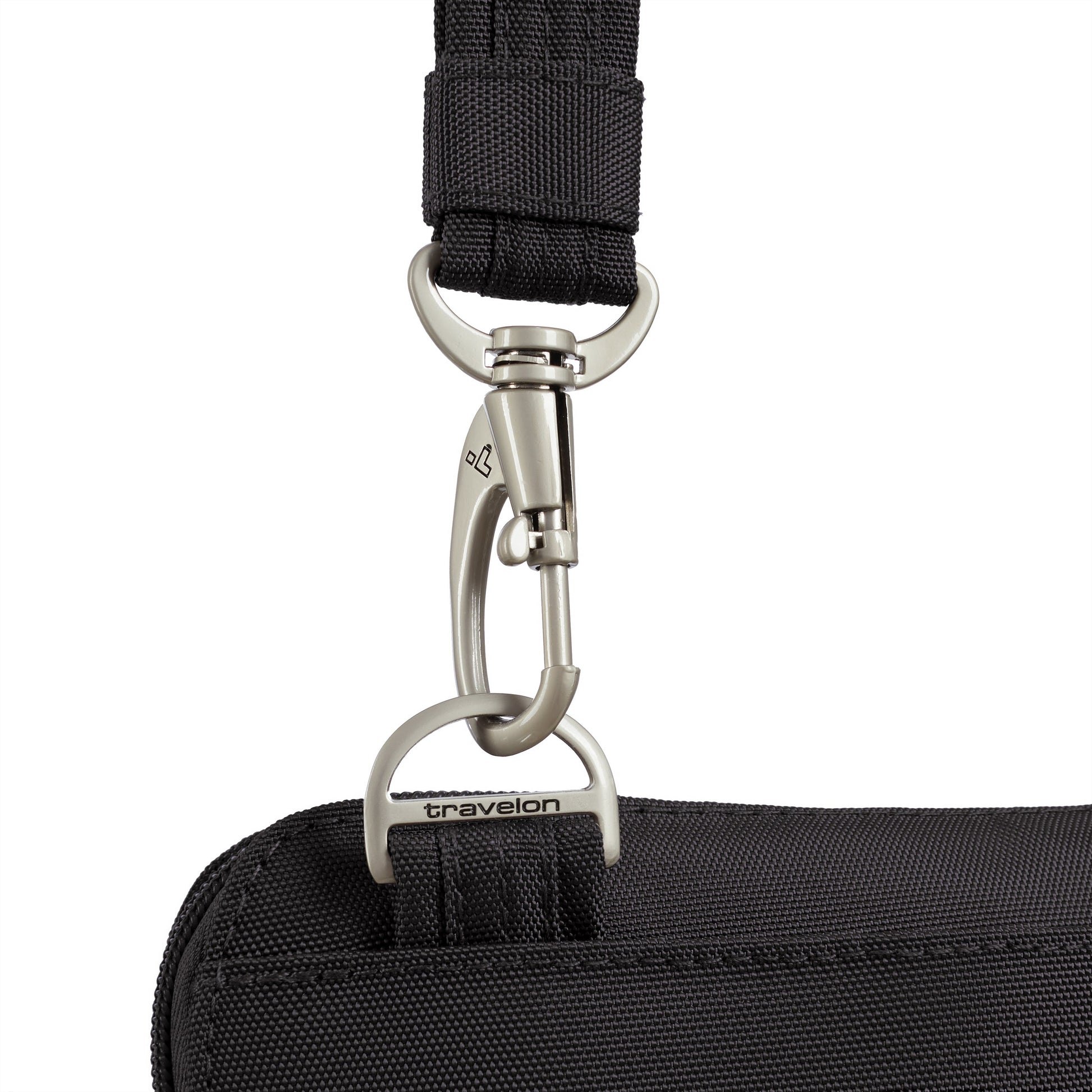 Travelon Cross-Body Bag Travelon Anti-Theft Classic Slim Double Zip Crossbody