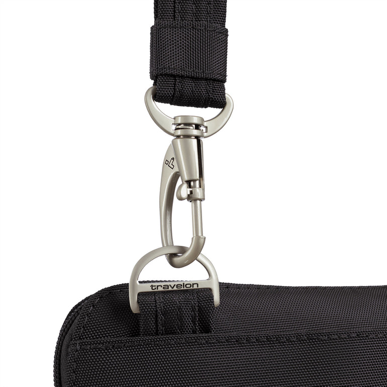 Travelon Cross-Body Bag Travelon Anti-Theft Classic Slim Double Zip Crossbody