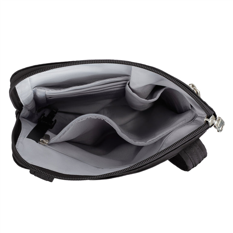 Travelon Cross-Body Bag Travelon Anti-Theft Classic Slim Double Zip Crossbody