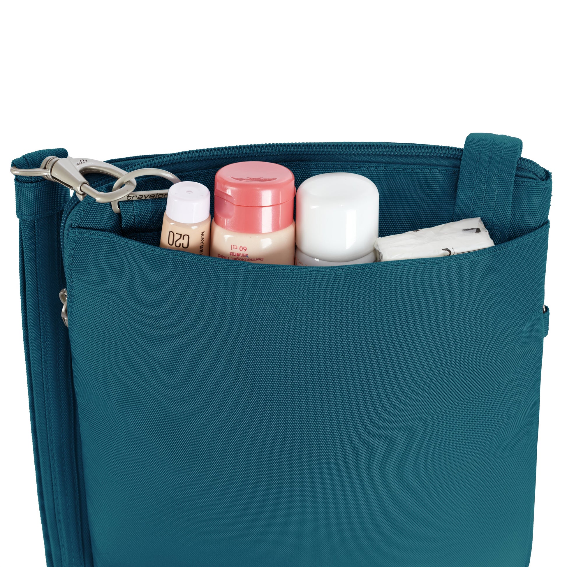 Travelon Cross-Body Bag Travelon Anti-Theft Classic Slim Double Zip Crossbody