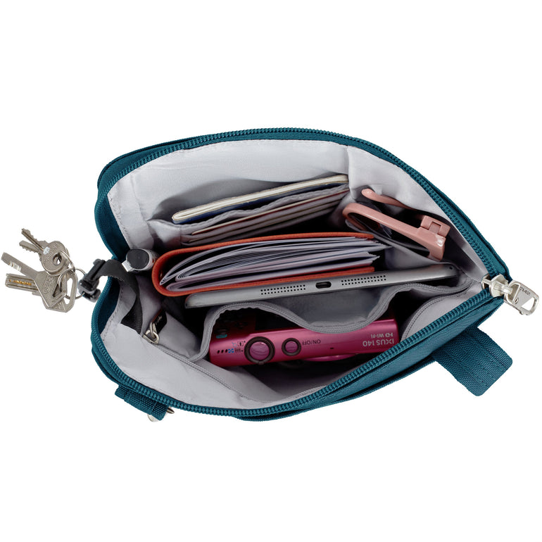 Travelon Cross-Body Bag Travelon Anti-Theft Classic Slim Double Zip Crossbody