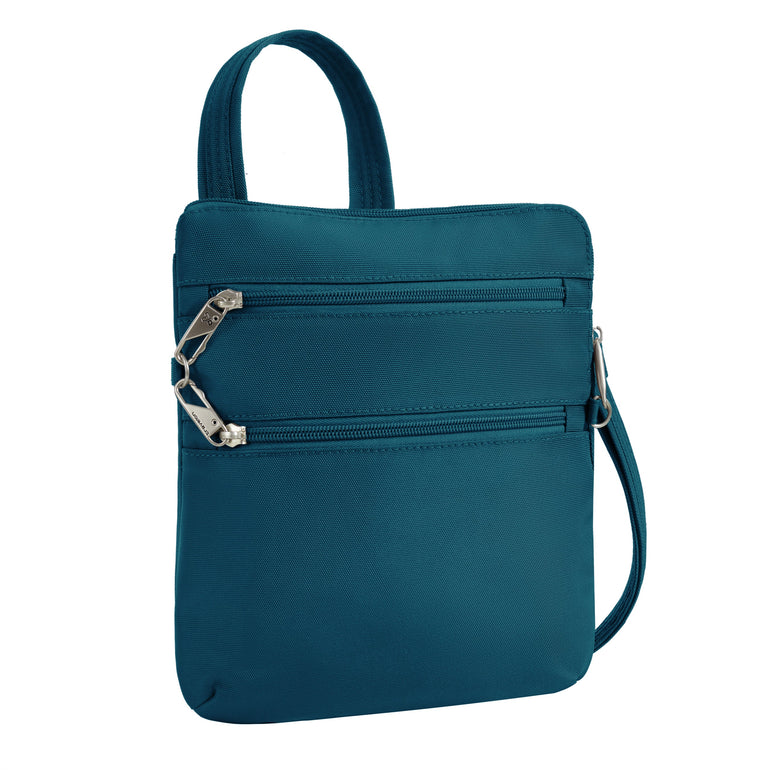 Travelon Cross-Body Bag Travelon Anti-Theft Classic Slim Double Zip Crossbody