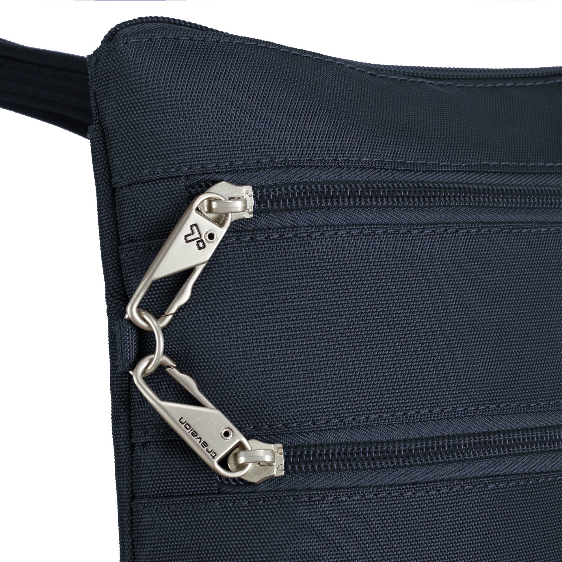 Travelon Cross-Body Bag Travelon Anti-Theft Classic Slim Double Zip Crossbody