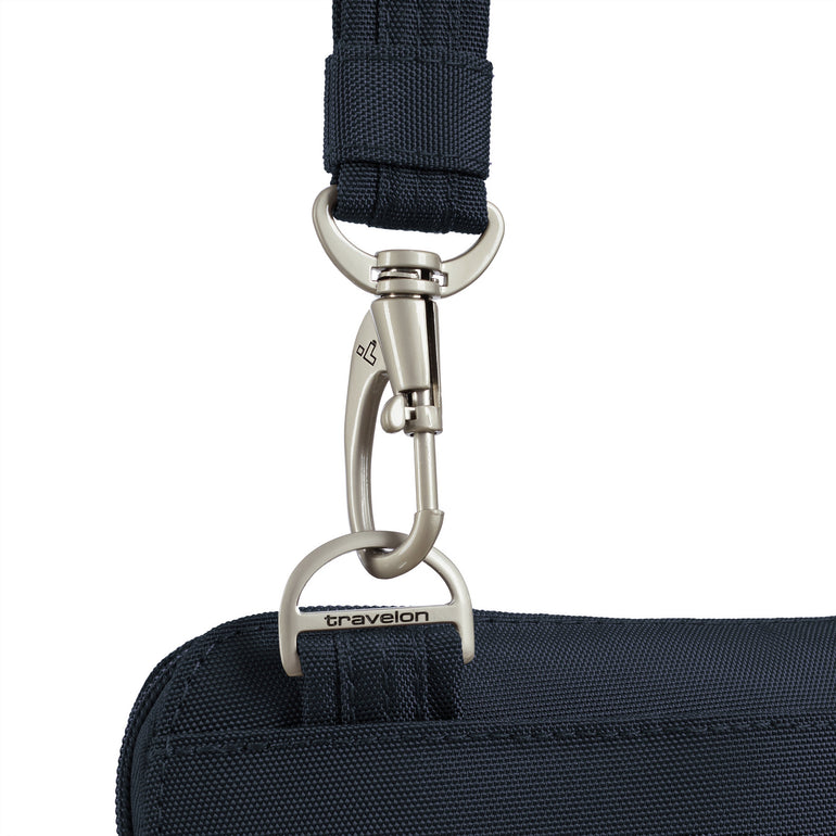 Travelon Cross-Body Bag Travelon Anti-Theft Classic Slim Double Zip Crossbody