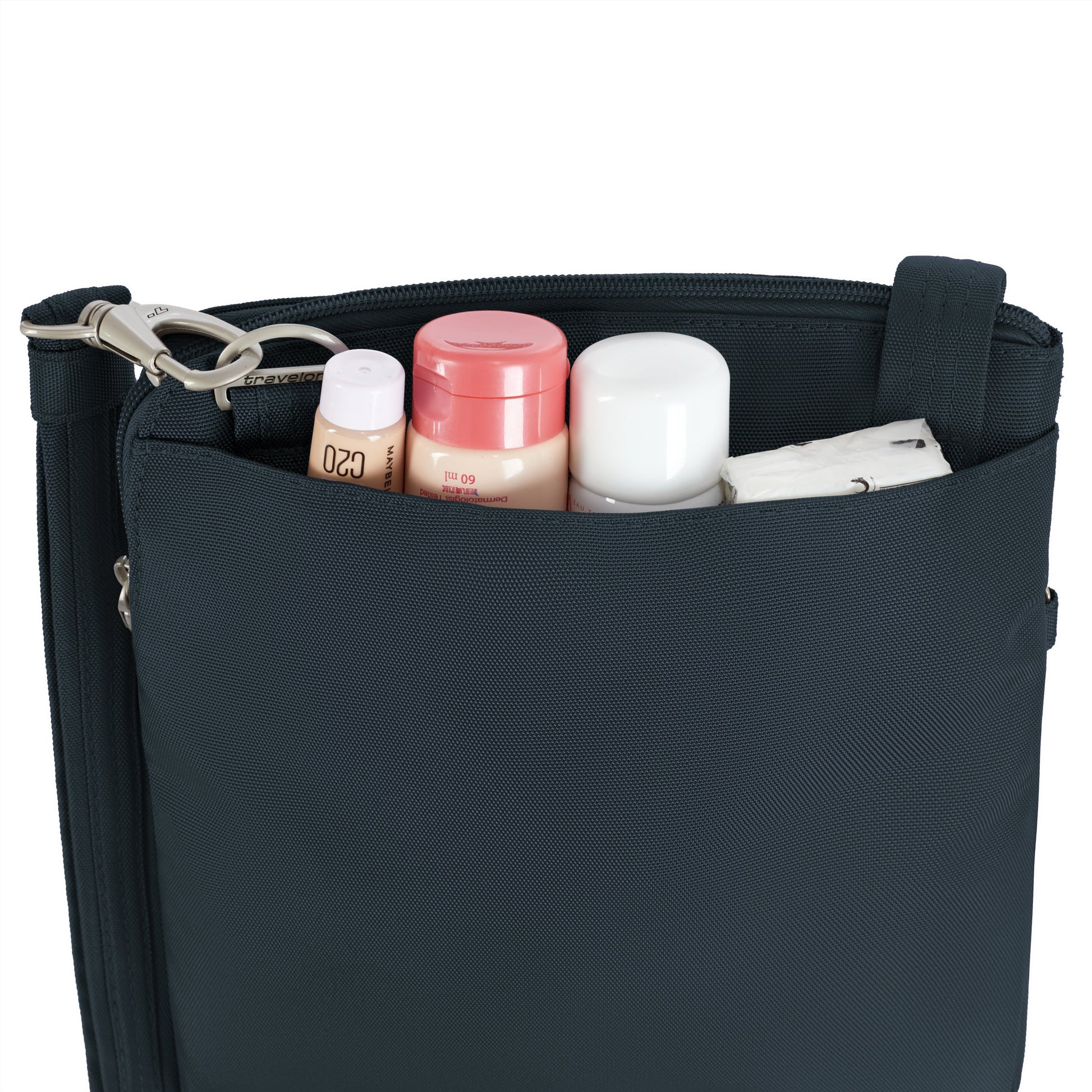 Travelon Cross-Body Bag Travelon Anti-Theft Classic Slim Double Zip Crossbody