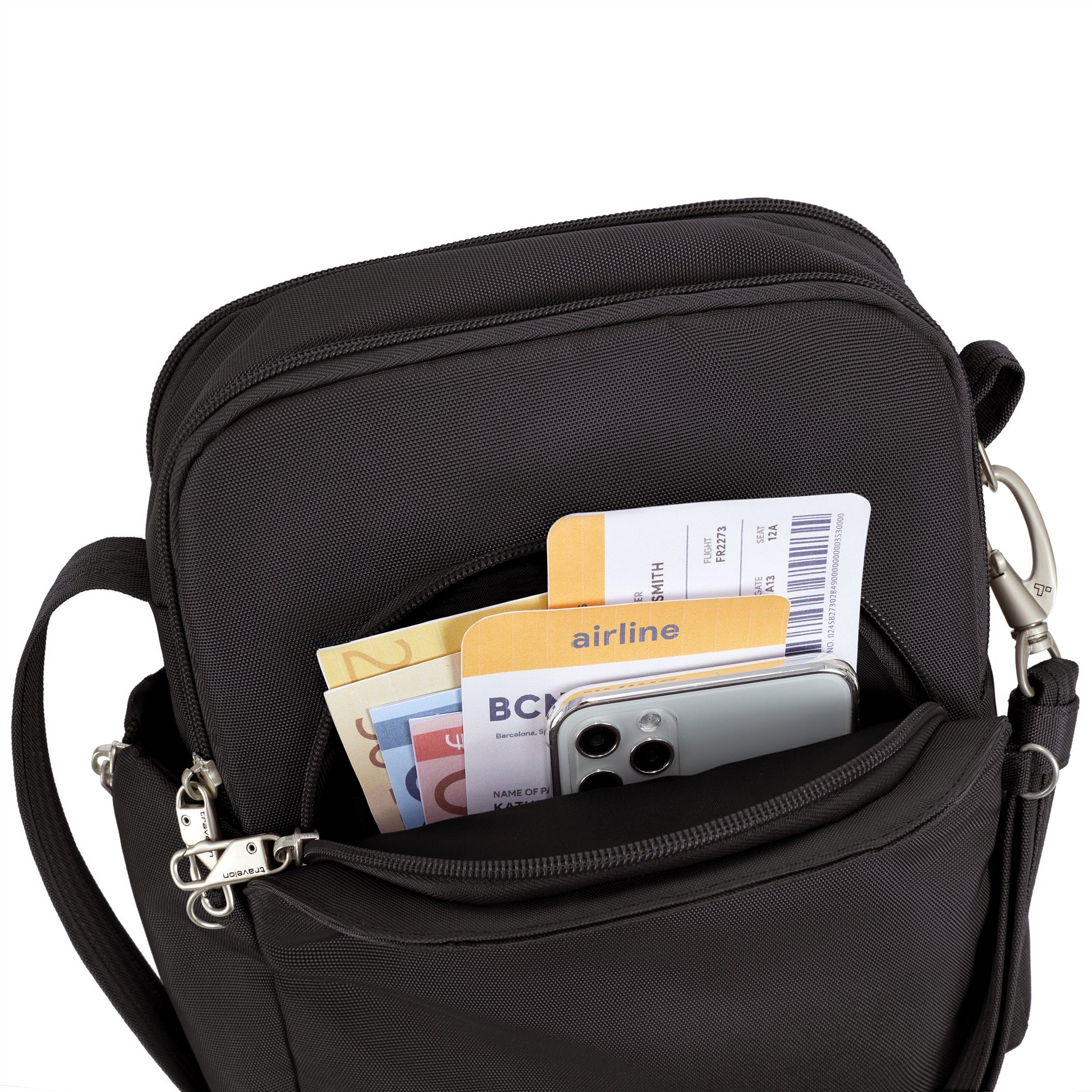 Travelon Cross-Body Bag Travelon Anti-Theft Classic Travel Bag