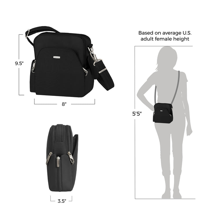 Travelon Cross-Body Bag Travelon Anti-Theft Classic Travel Bag