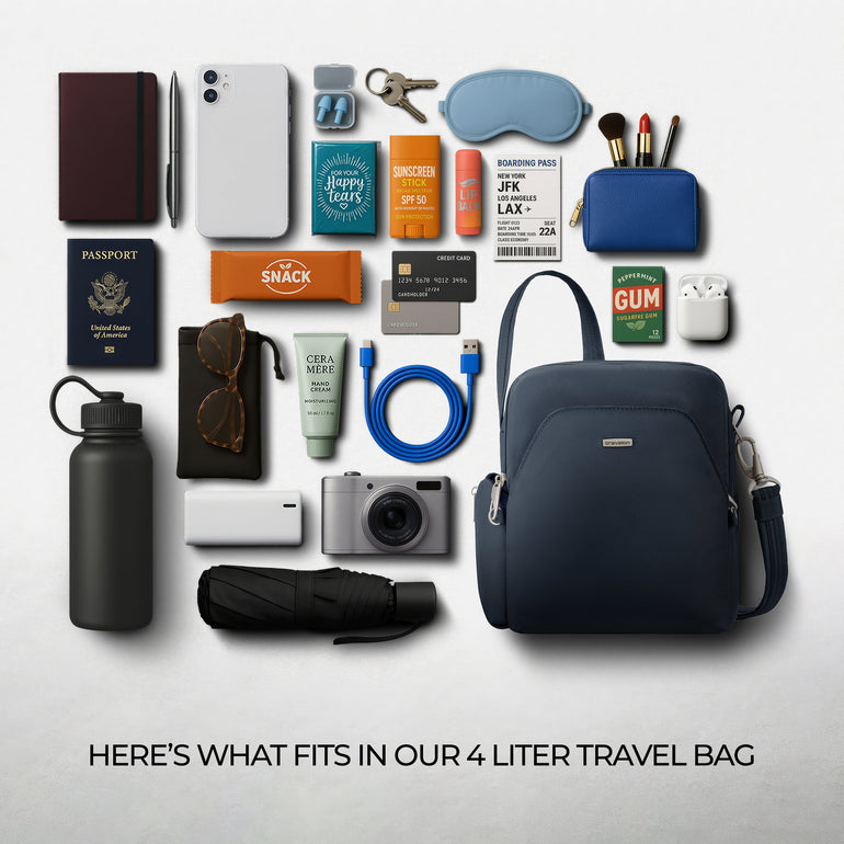 Travelon Cross-Body Bag Travelon Anti-Theft Classic Travel Bag