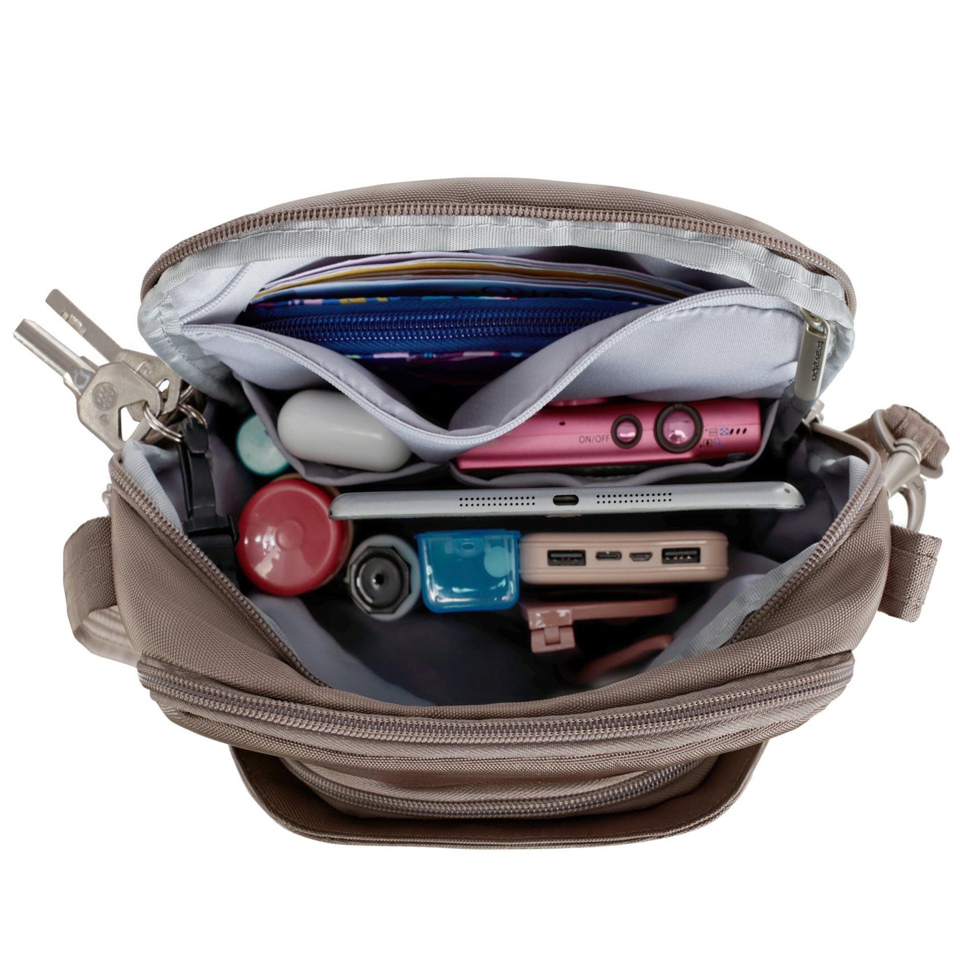 Travelon Cross-Body Bag Travelon Anti-Theft Classic Travel Bag