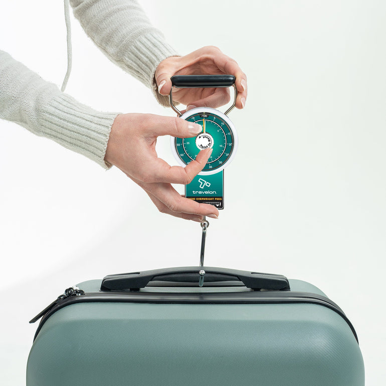 Travelon Luggage Scale Travelon Stop & Lock Luggage Scale with Tape Measure
