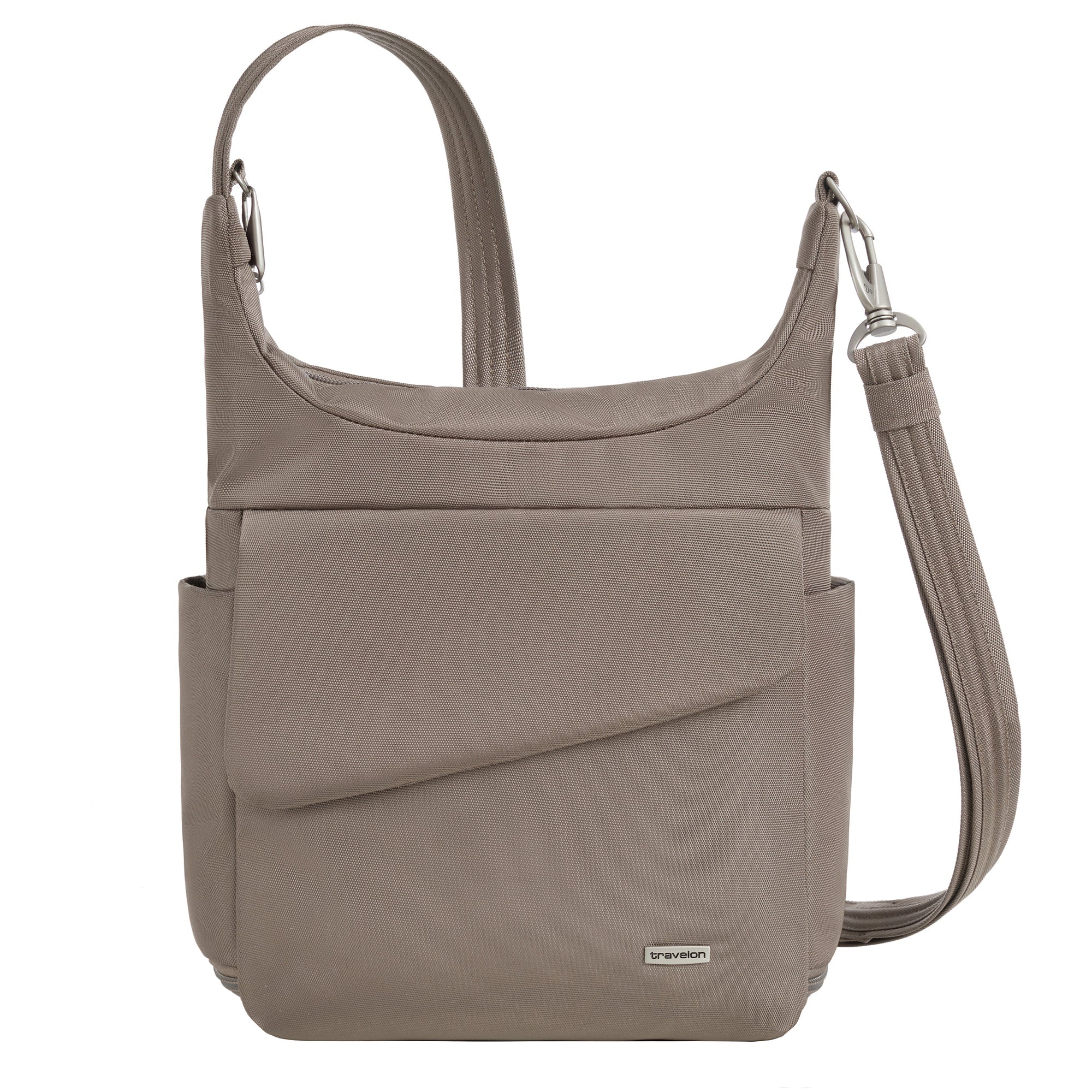 Travelon Messenger Hazelnut Travelon Anti-Theft Classic Messenger Bag (RFID Blocking)