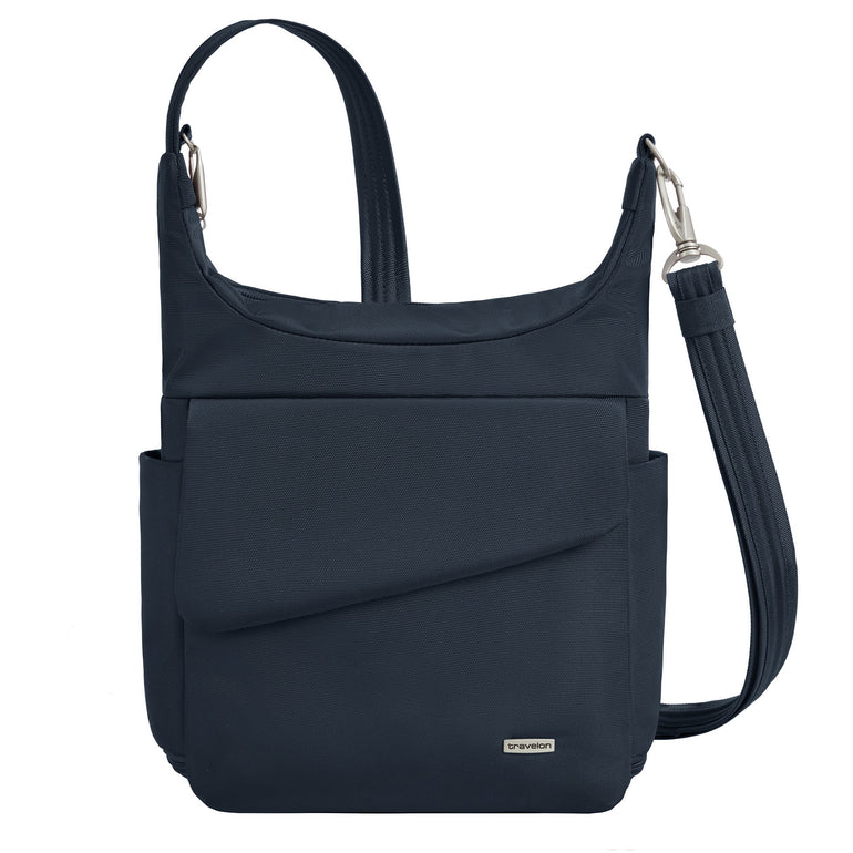 Travelon Messenger Midnight Travelon Anti-Theft Classic Messenger Bag (RFID Blocking)