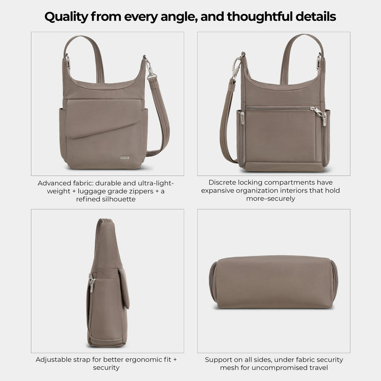 Travelon Messenger Travelon Anti-Theft Classic Messenger Bag (RFID Blocking)