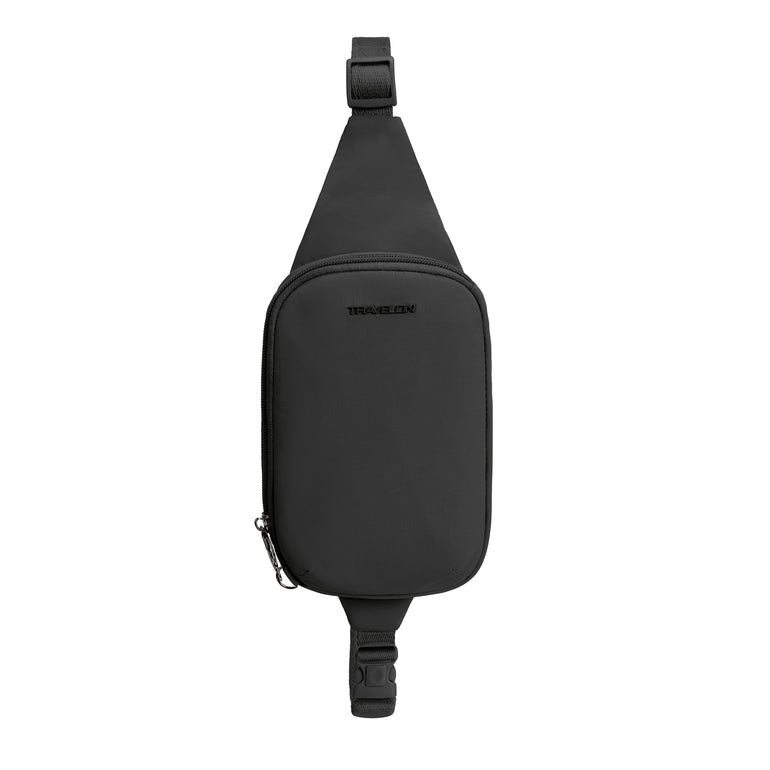 Travelon Sling Bag Black Travelon Roam Anti-Theft Compact Sling