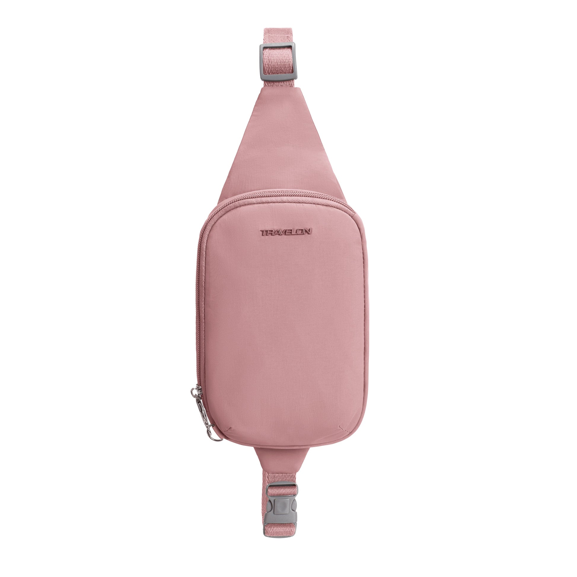 Travelon Sling Bag Desert Pink Travelon Roam Anti-Theft Compact Sling