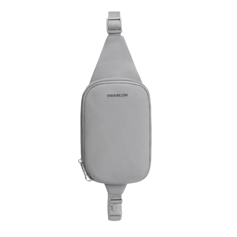 Travelon Sling Bag Glacier Travelon Roam Anti-Theft Compact Sling