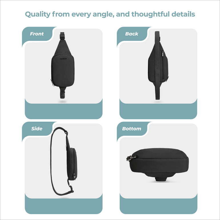 Travelon Sling Bag Travelon Roam Anti-Theft Compact Sling