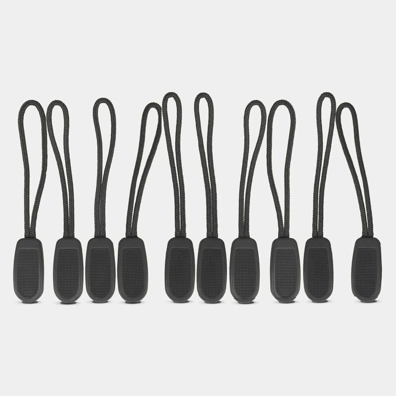 Travelon Travel Accessories Black Travelon Set of 10 Zip Extensions
