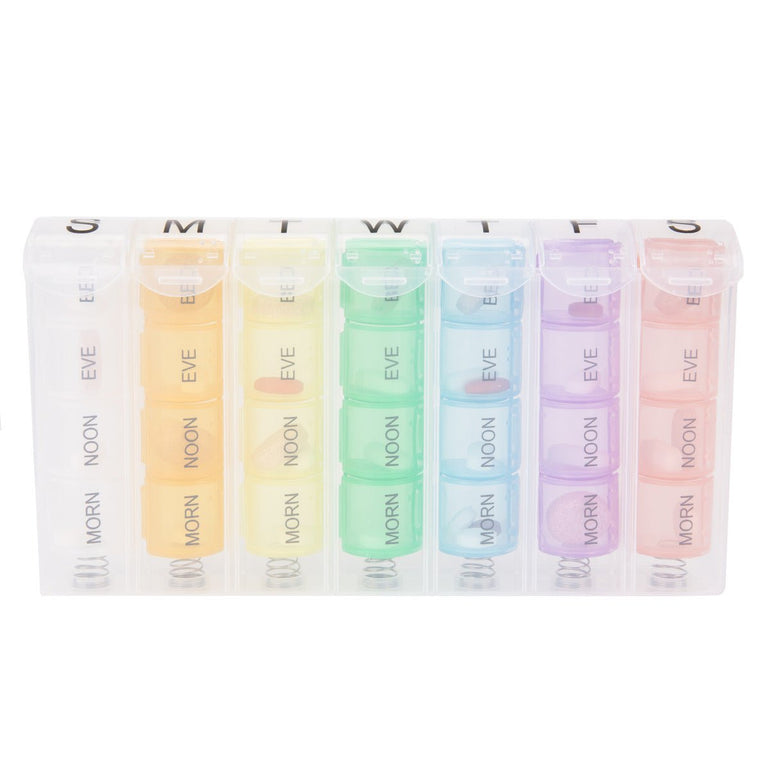 Travelon Travel Accessories Brights Travelon 7 Day Pill Organizer