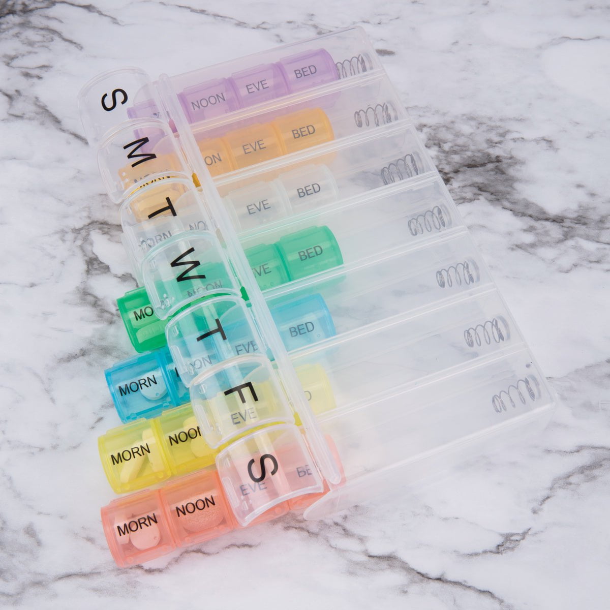 Travelon Travel Accessories Brights Travelon 7 Day Pill Organizer
