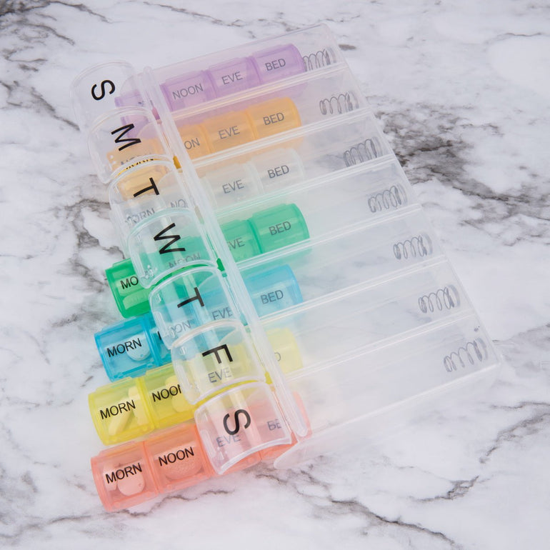 Travelon Travel Accessories Brights Travelon 7 Day Pill Organizer