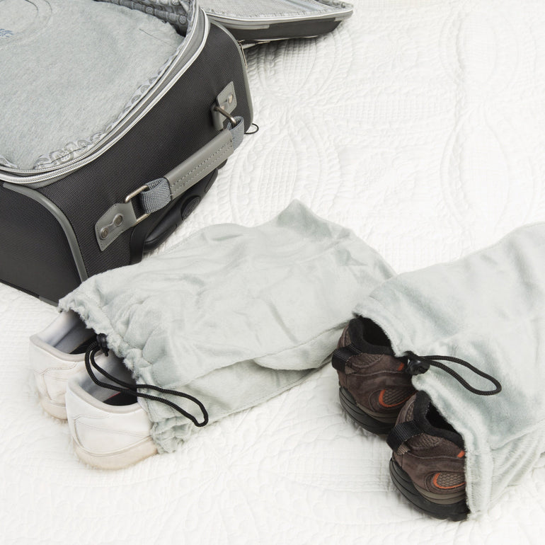 Travelon Travel Accessories Gray Travelon Set of 2 Shoe Bags