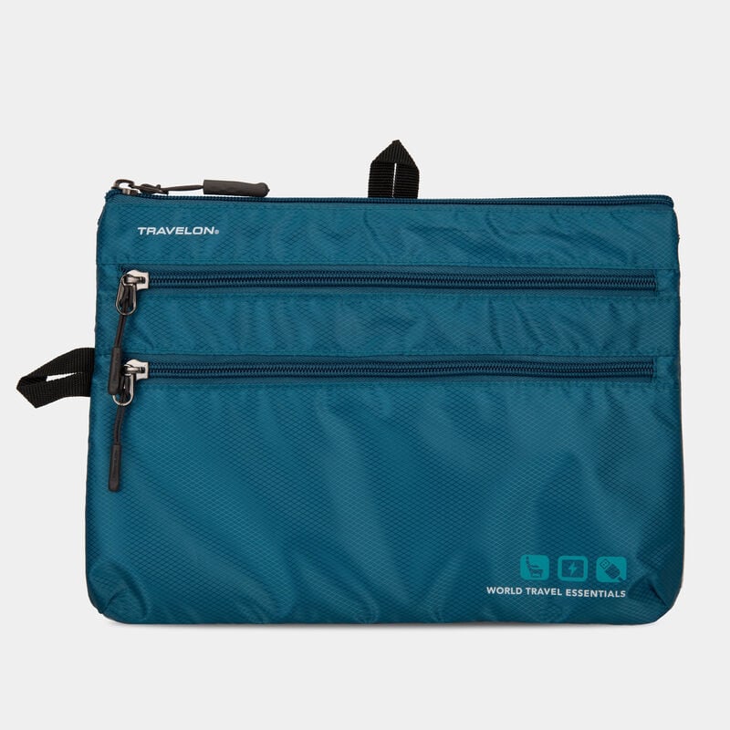 Travelon Travel Accessories Peacock Teal Travelon World Travel Essentials Seat Pack Organizer