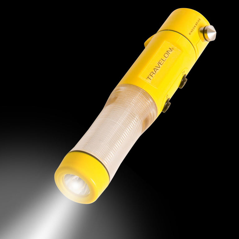 Travelon Travel Accessories Yellow Travelon 4-in-1 Emergency Car Tool