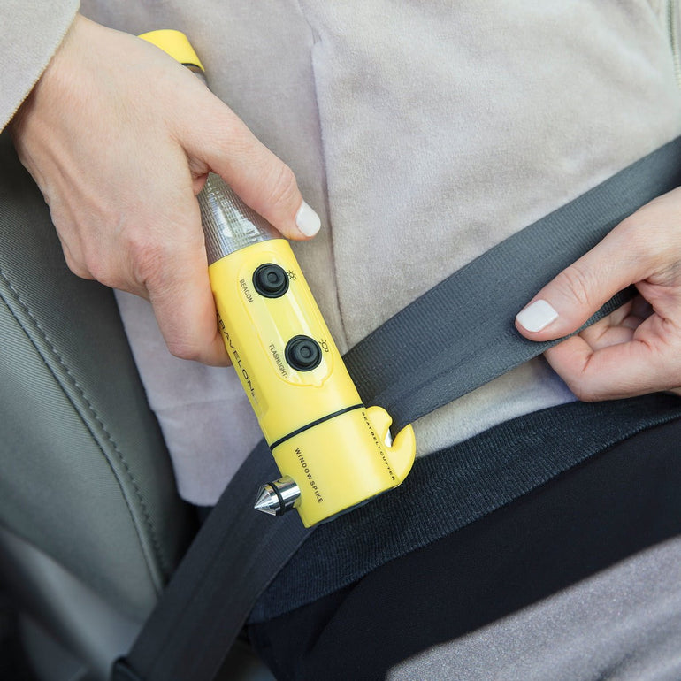 Travelon Travel Accessories Yellow Travelon 4-in-1 Emergency Car Tool