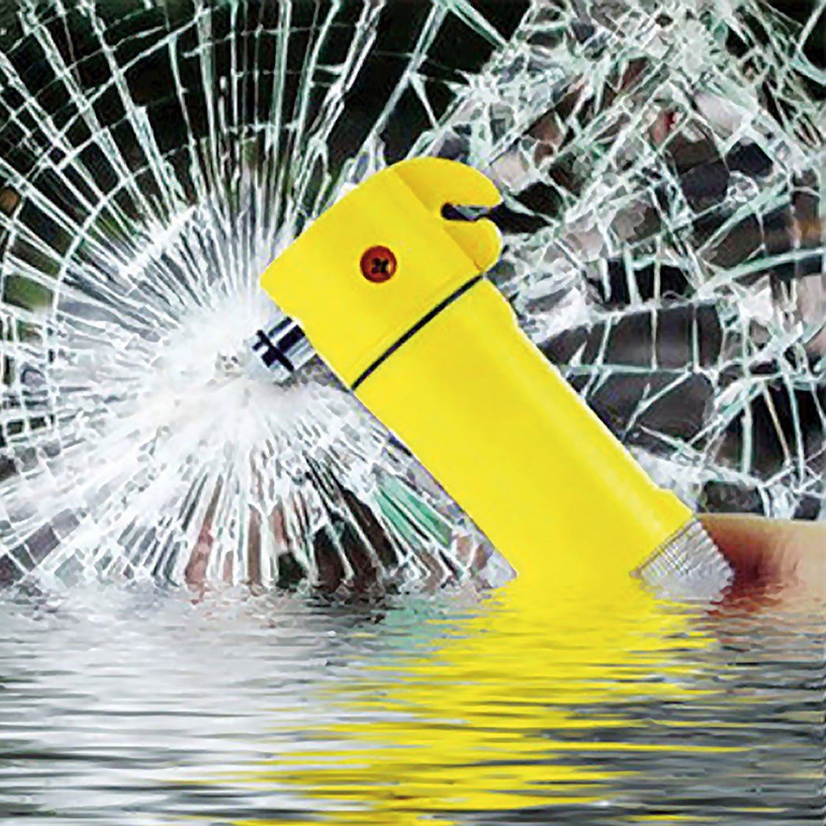 Travelon Travel Accessories Yellow Travelon 4-in-1 Emergency Car Tool