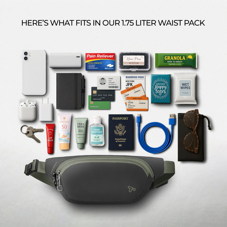 Travelon Waist Pouches Travelon The Voyages Anti-Theft Waist Pack