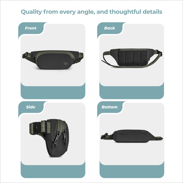 Travelon Waist Pouches Travelon The Voyages Anti-Theft Waist Pack