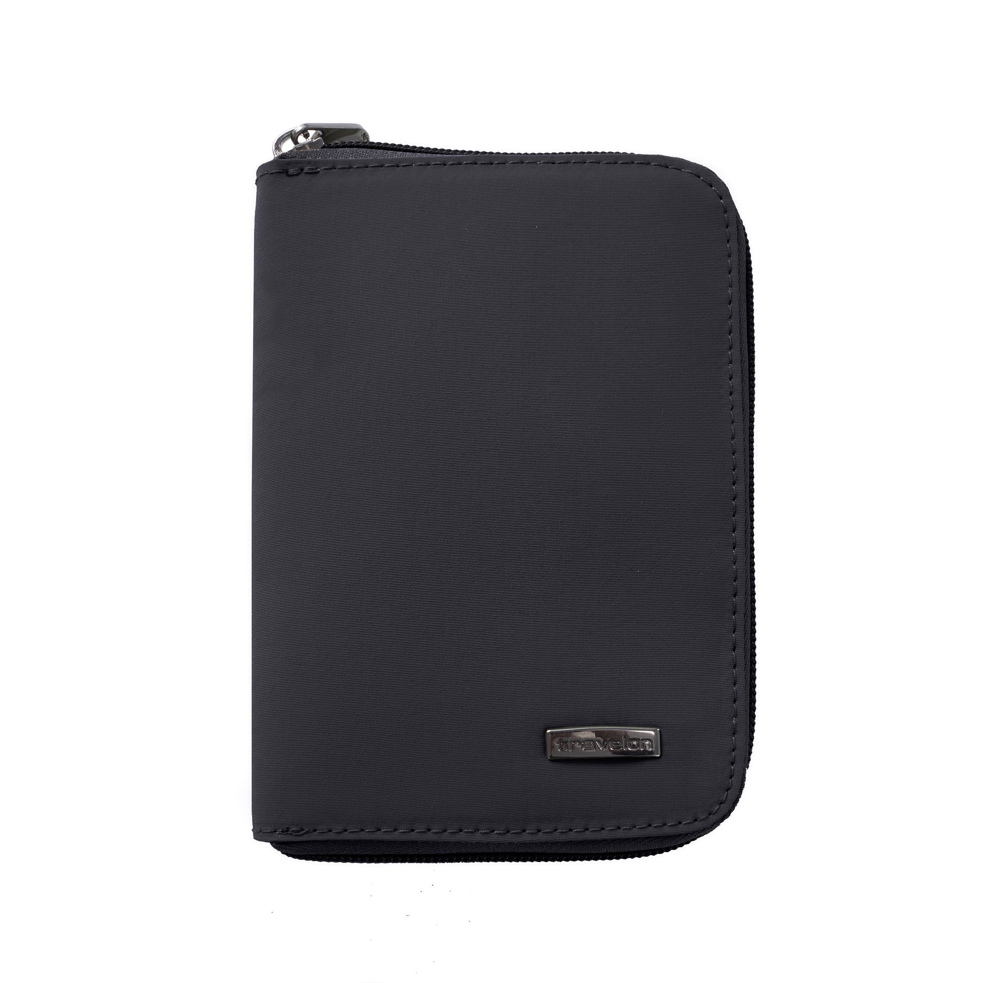 Travelon Wallets Black Travelon RFID Blocking Passport Zip Wallet