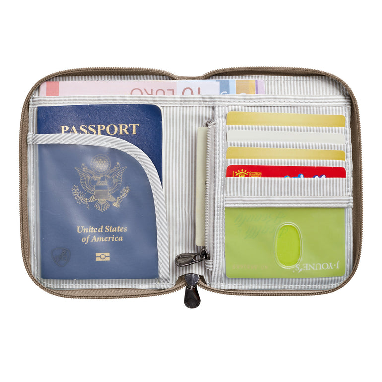 Travelon Wallets Travelon RFID Blocking Passport Zip Wallet