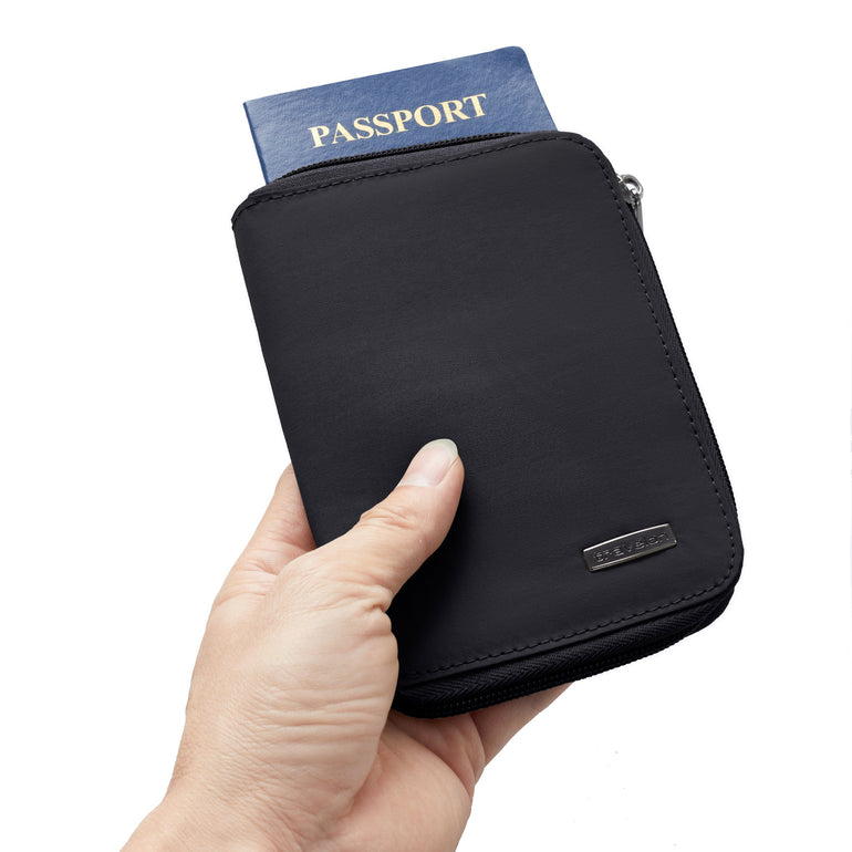 Travelon Wallets Travelon RFID Blocking Passport Zip Wallet