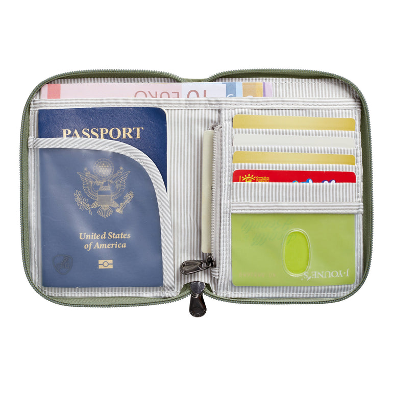 Travelon Wallets Travelon RFID Blocking Passport Zip Wallet