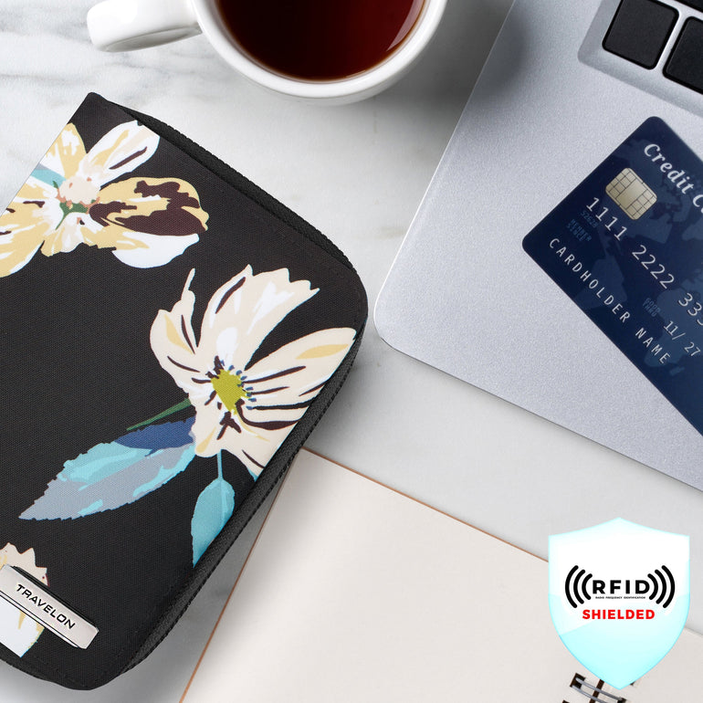 Travelon Wallets Travelon RFID Blocking Passport Zip Wallet