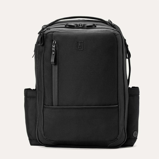 Travelpro Backpacks Jet Black Travelpro Altitude Slim Expandable Laptop Backpack 20-24L