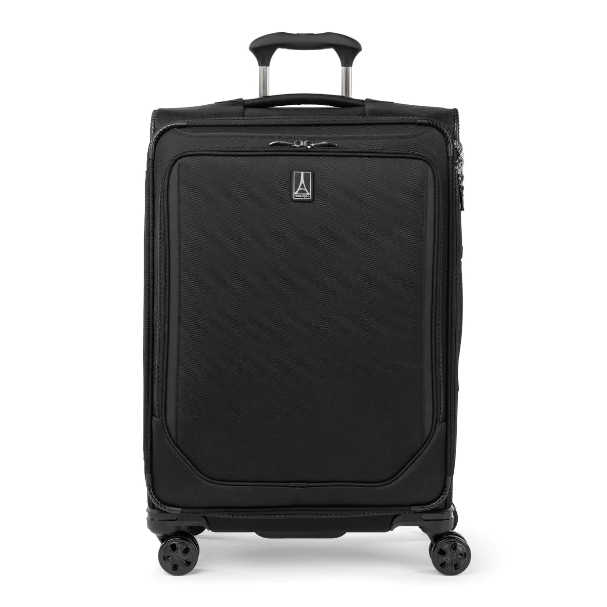 Travelpro Luggage Black Travelpro Crew Classic Medium Check-in Expandable Spinner Luggage