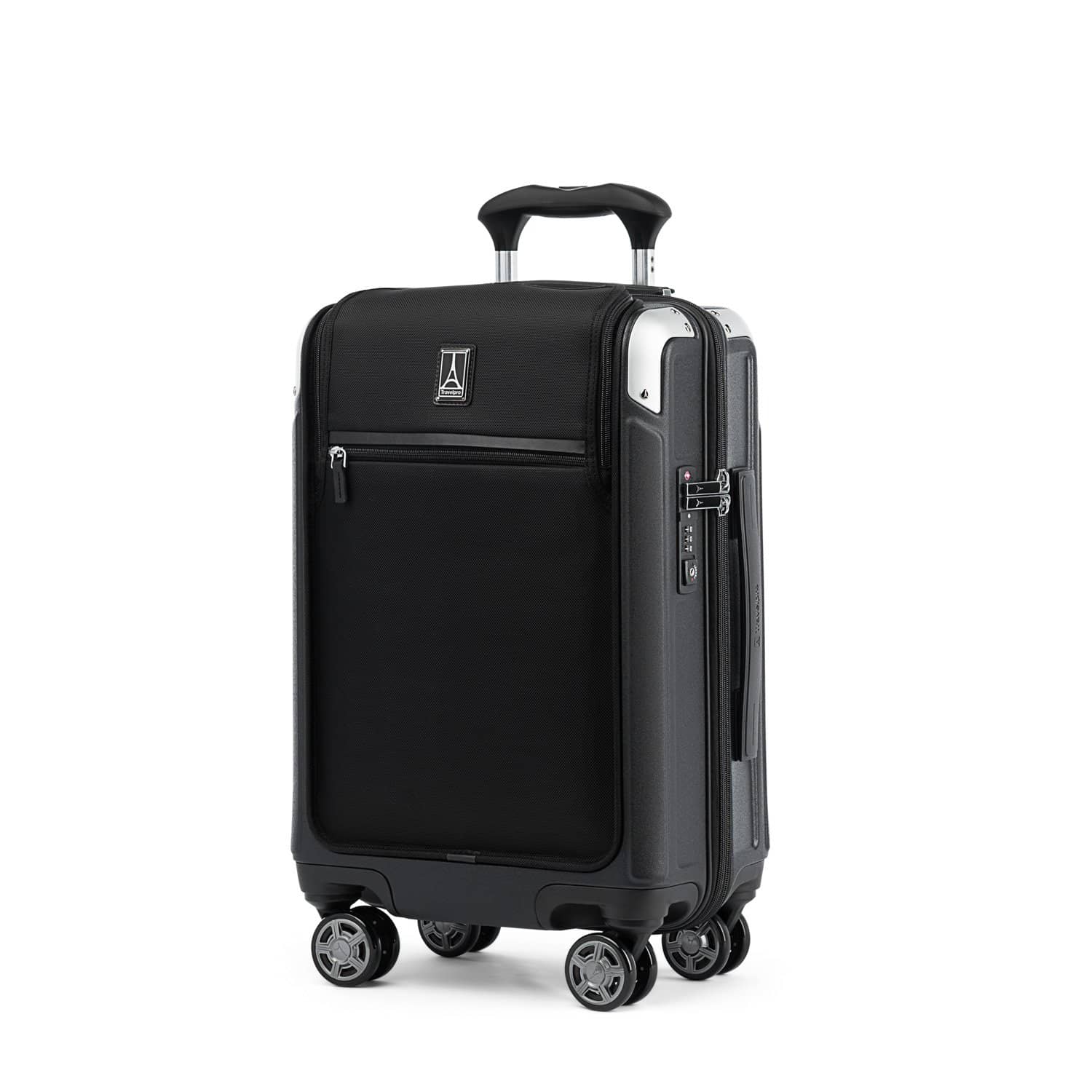 Travelpro Luggage Black Travelpro Platinum® Elite Business Plus Carry-On Expandable Hardside Spinner Luggage